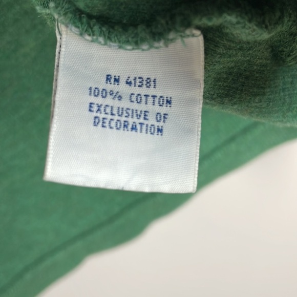 Polo Ralph Lauren Pullover Sweater SZ L Men 3/4 Zip Green - Picture 12 of 13